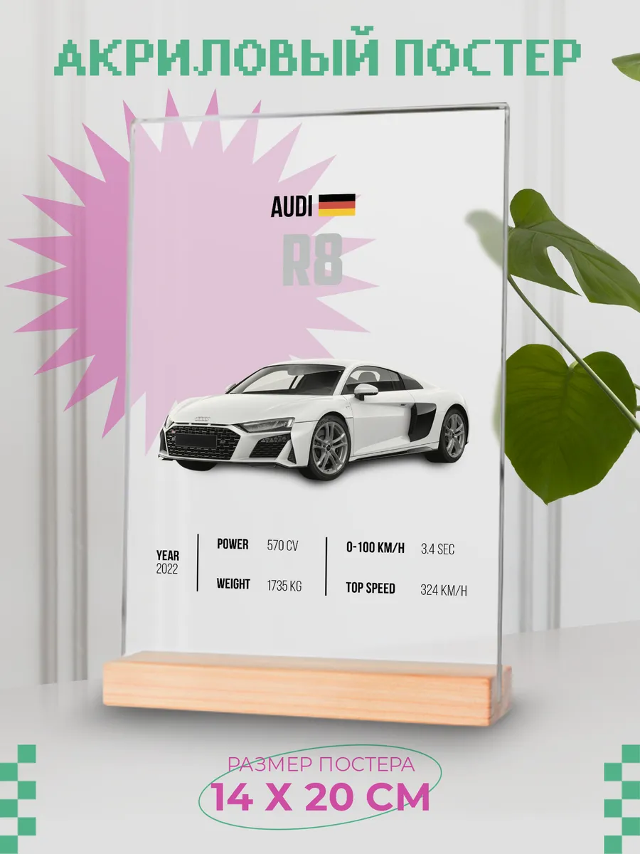 Акриловый постер "AUDI"