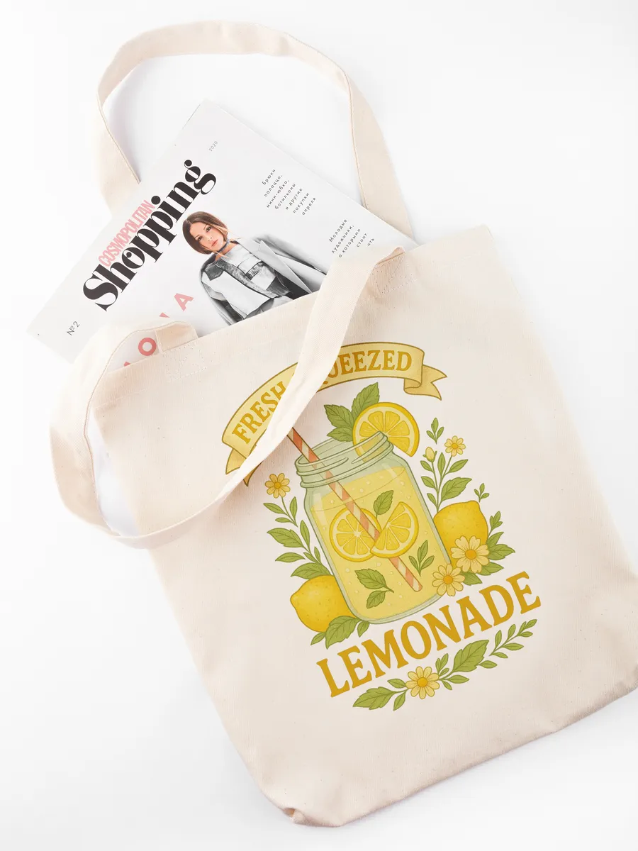 Сумка шоппер "Fresh Squeezed Lemonade"